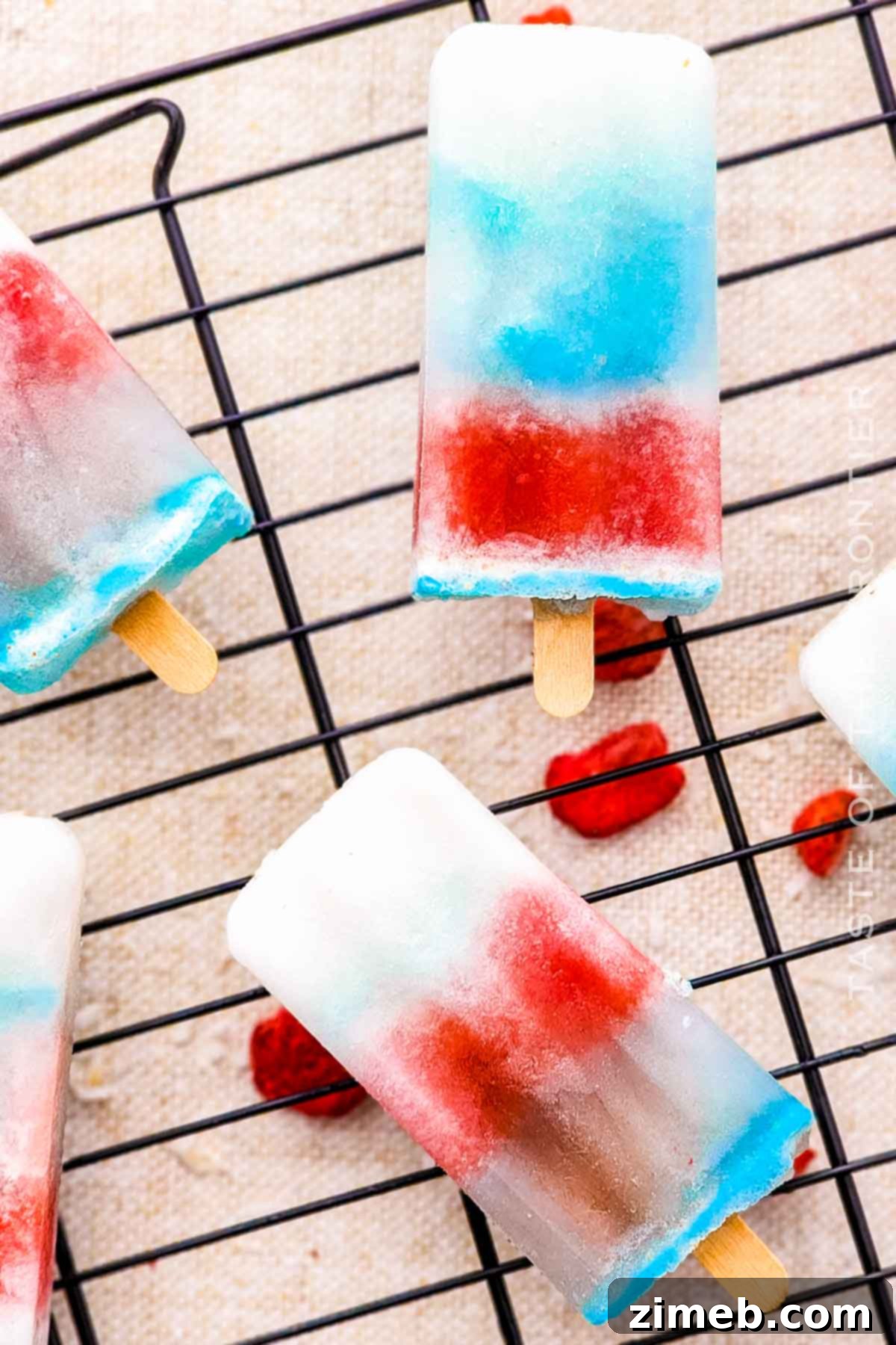 Patriotic pops for summer parties and events