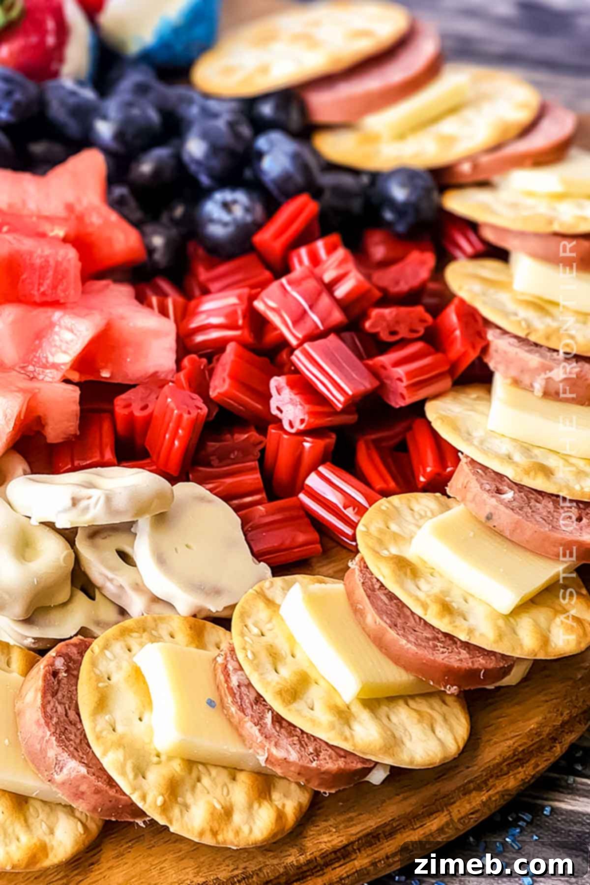 Patriotic Charcuterie Board 3 Easy Fourth of July Charcuterie Board for summer parties