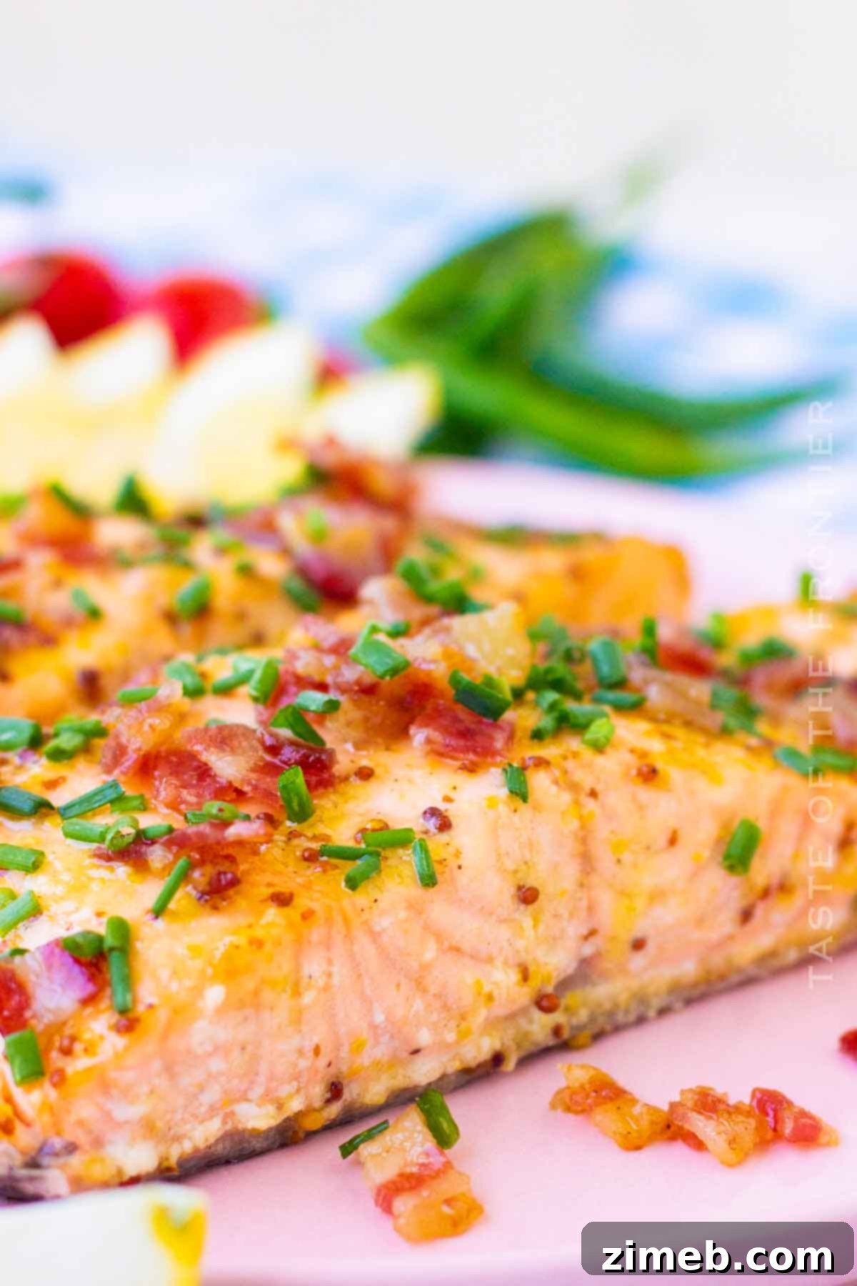 Perfect Air Fried Salmon 7 bacon salmon dinner