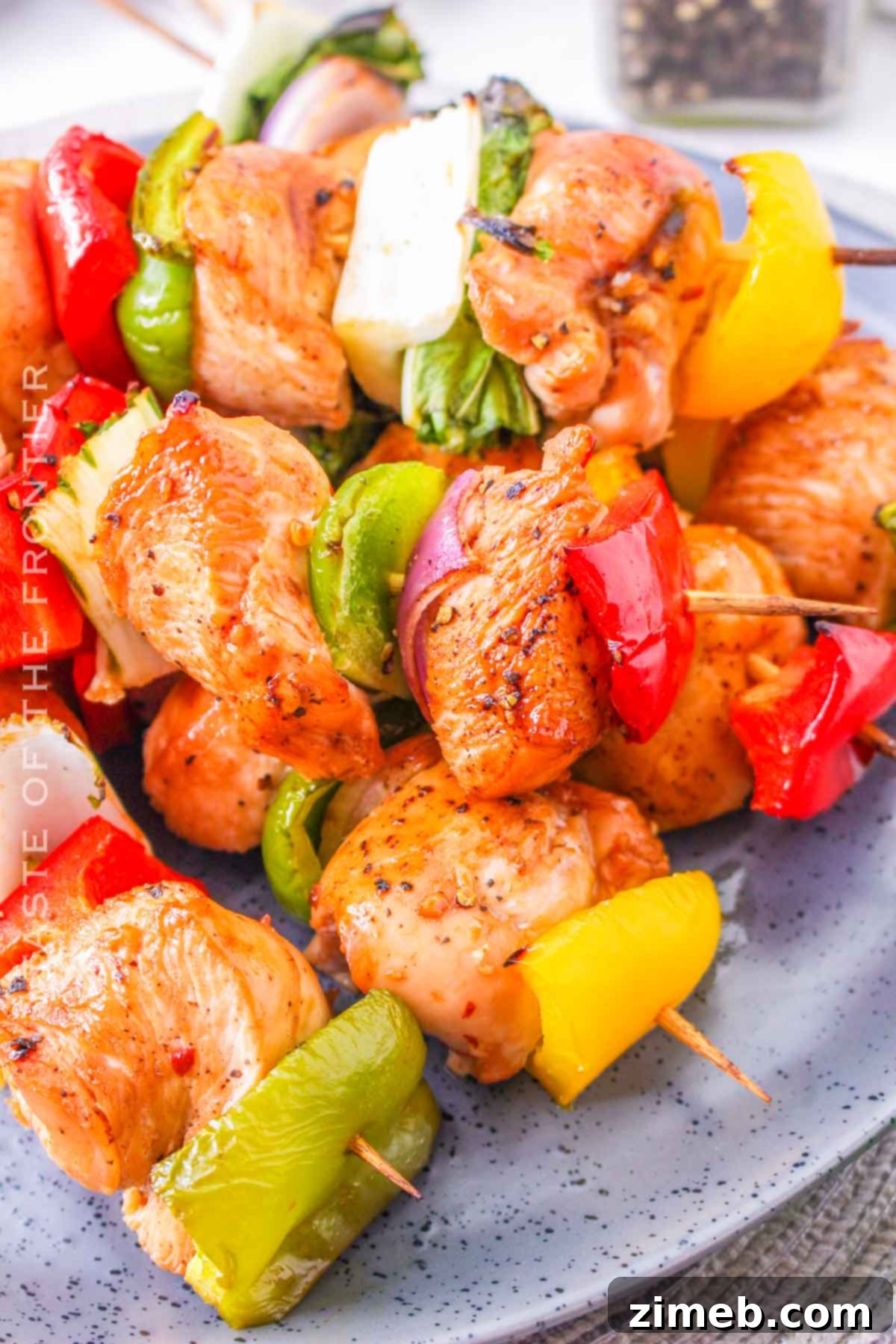 Glazed Asian Chicken Sticks 9 Delicious Asian Chicken Skewer Recipe, ready to serve