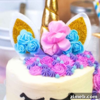 Unicorn Cake Design