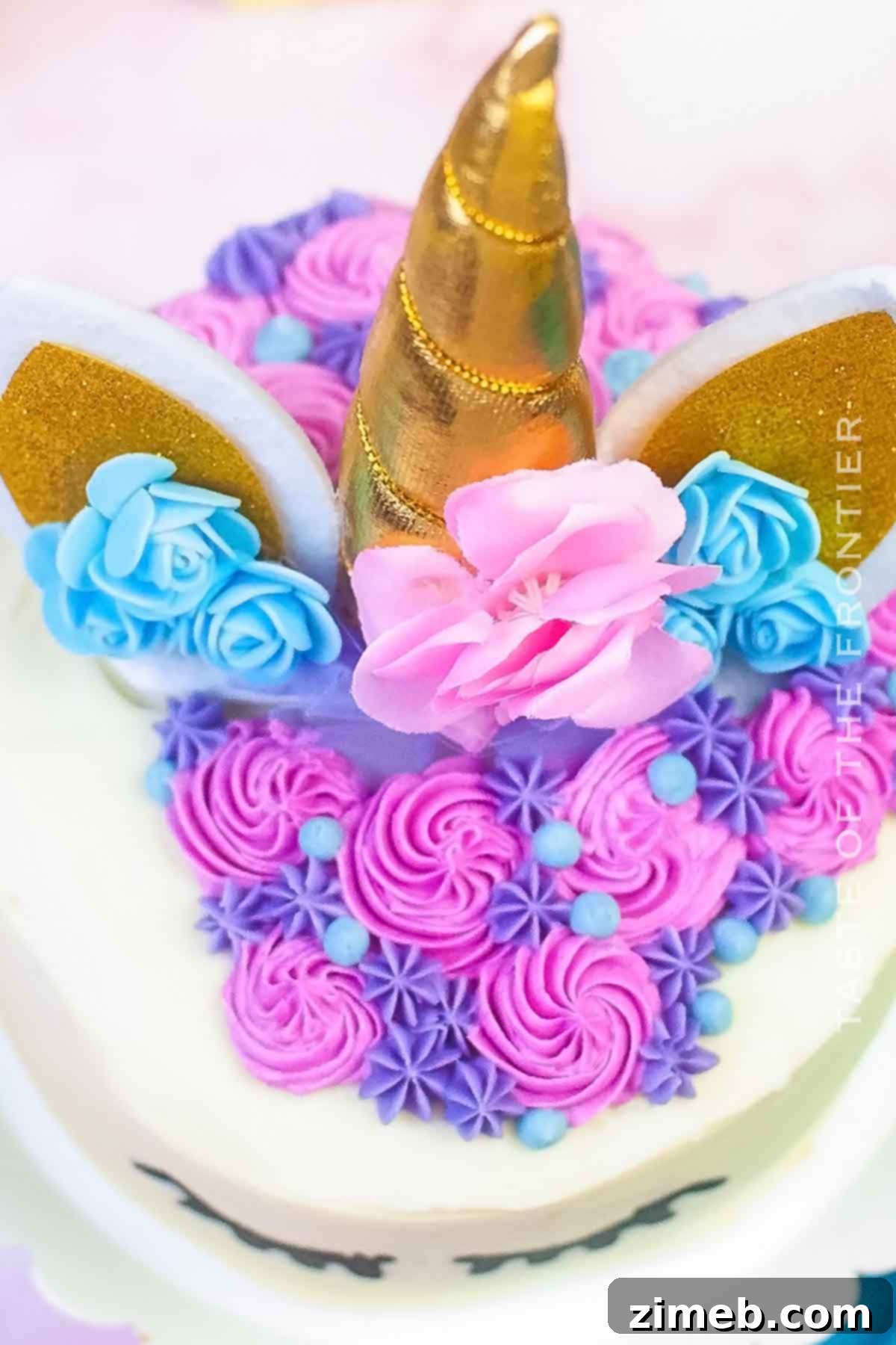 unicorn birthday cake