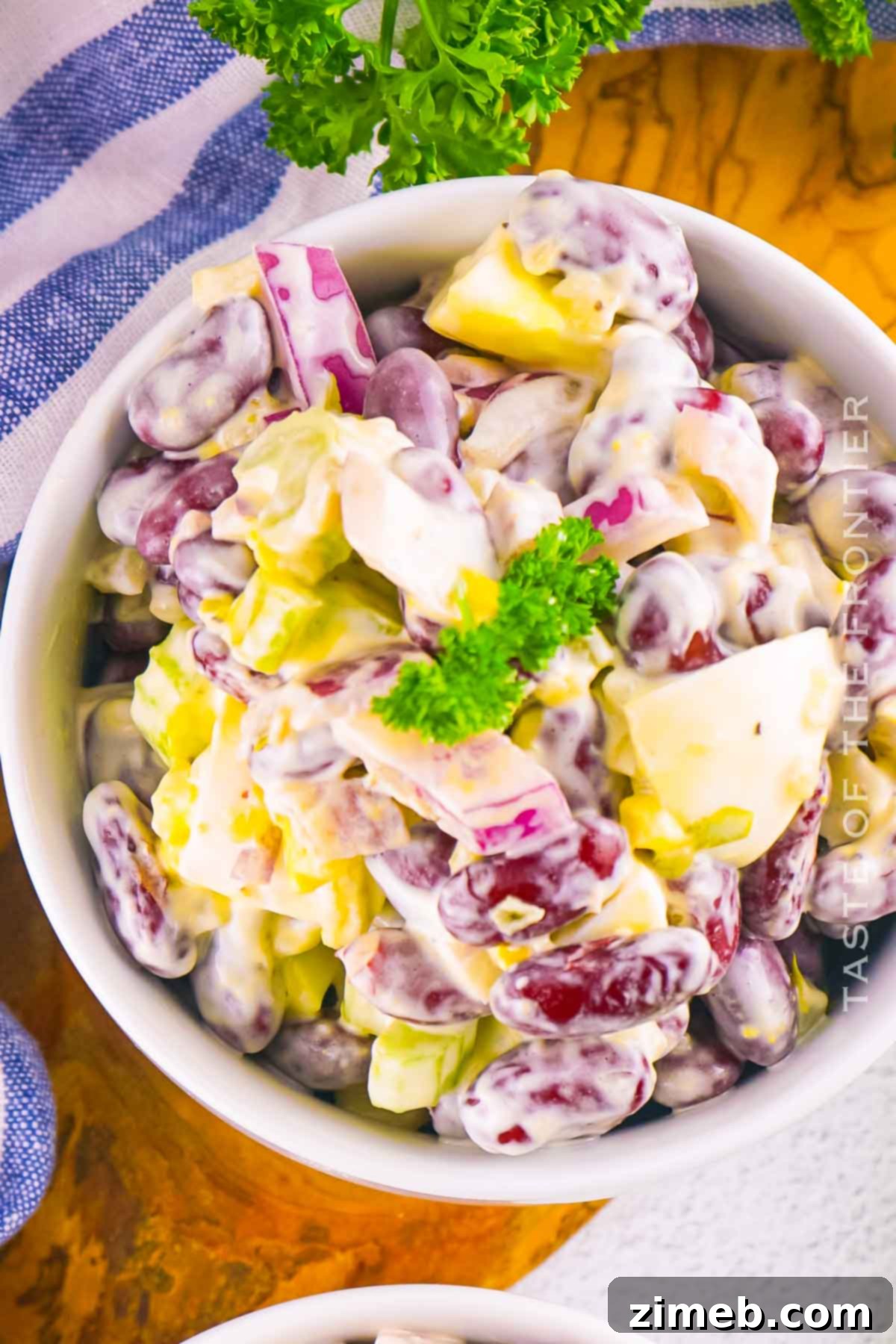 Classic Kidney Bean Salad, perfect for any occasion.