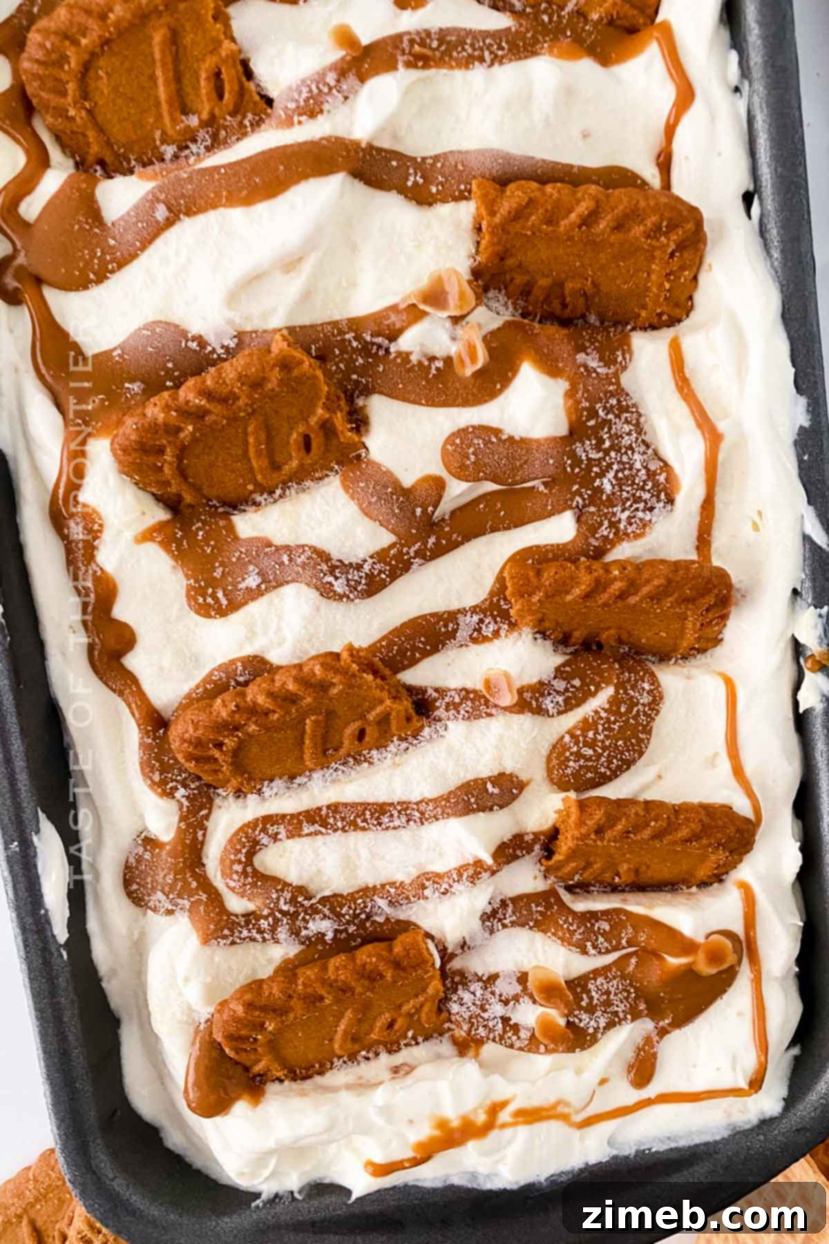 Biscoff Cheesecake Ice Cream