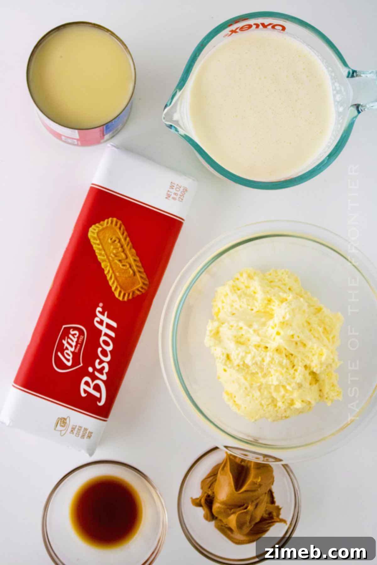 Biscoff Ice Cream ingredients