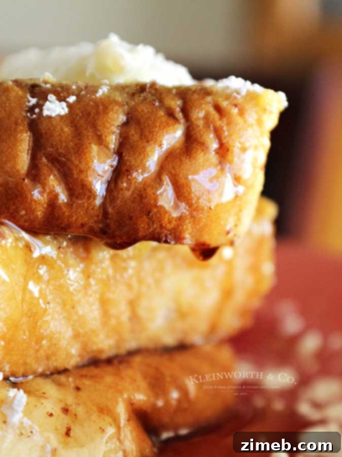 Easy Eggnog French Toast recipe