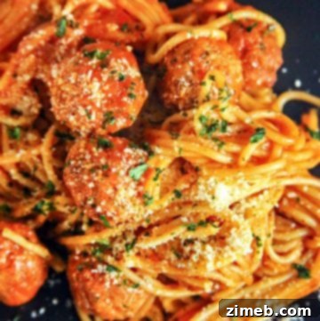 recipe for Instant Pot Spaghetti and Meatballs