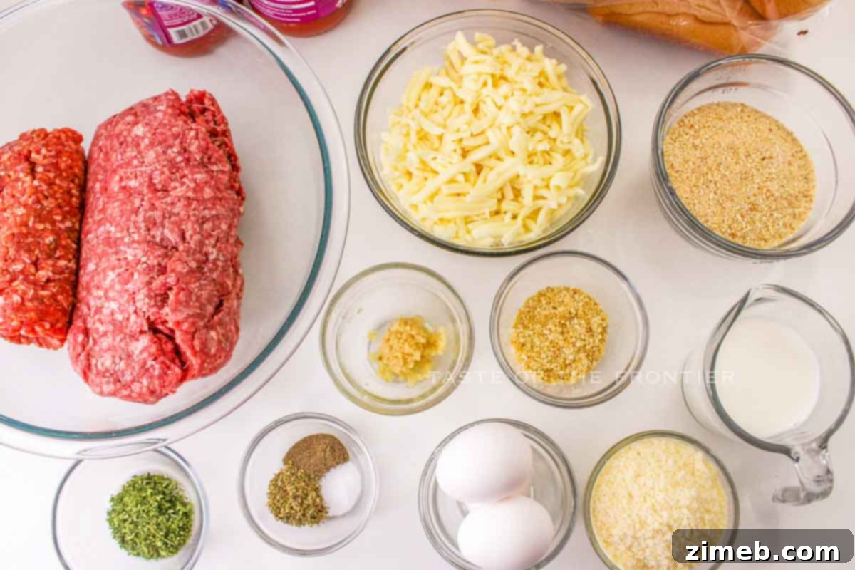 Italian Meatball Ingredients