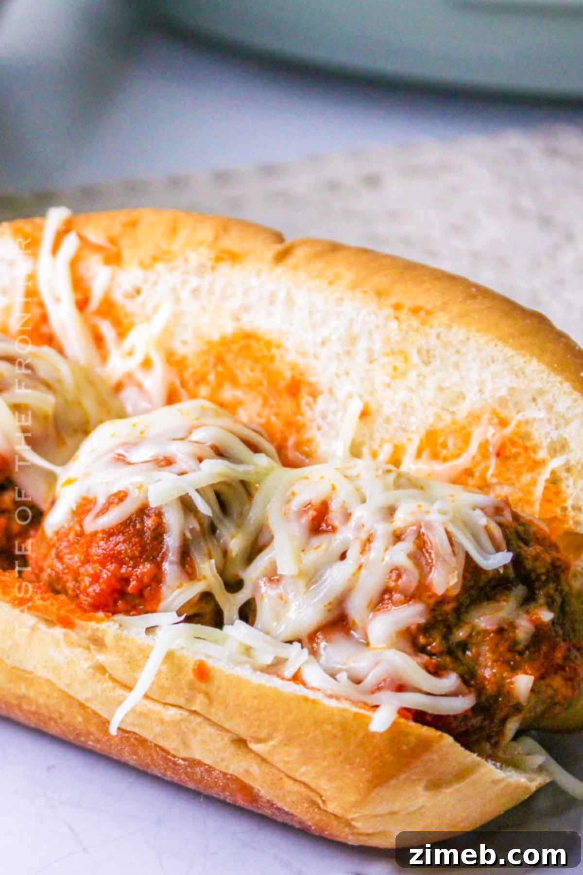 best slow cooker meatballs sandwich