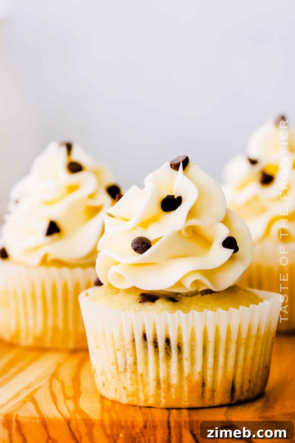 Easy Homemade Cupcake Recipe with Mini Chocolate Chips