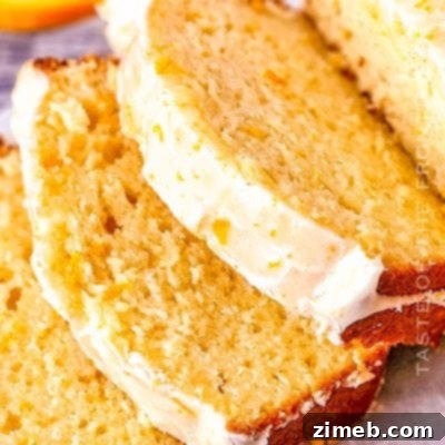 Zesty Orange Loaf 17 Orange sweet bread
