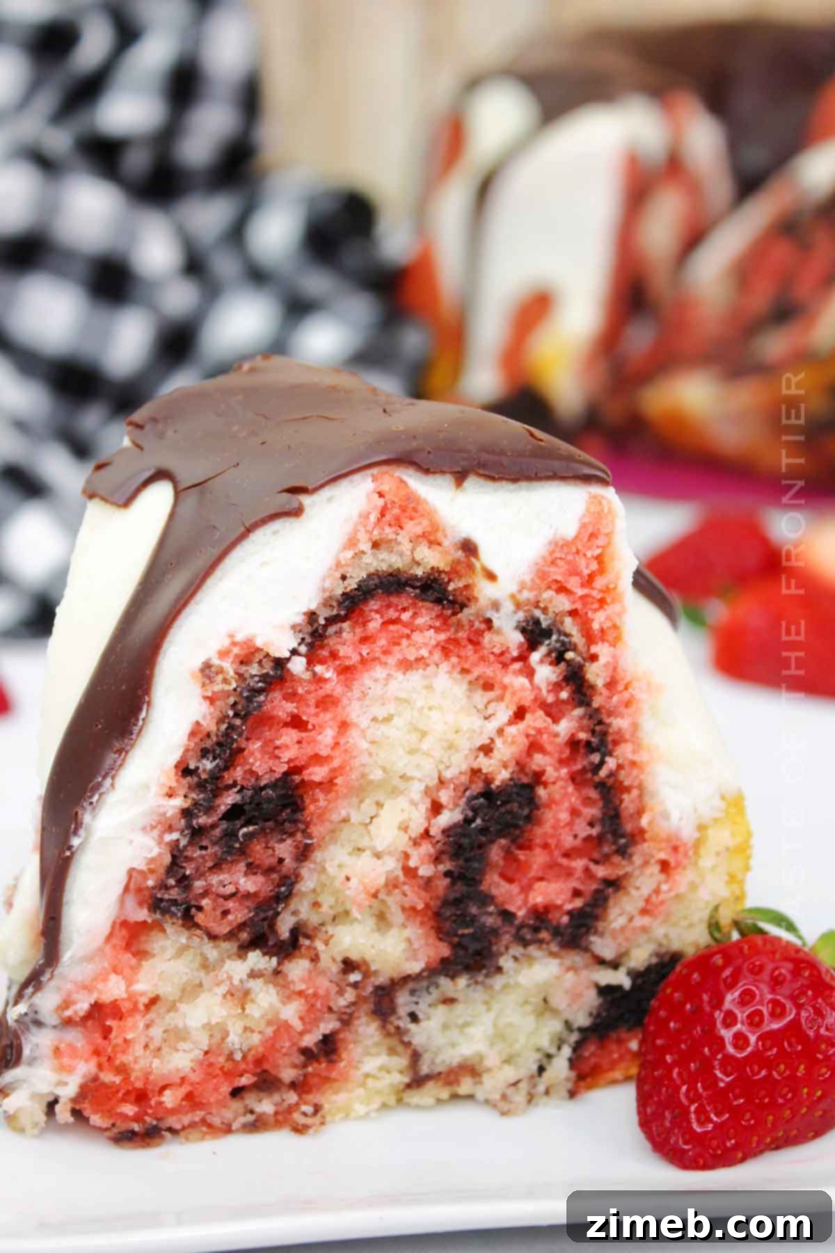 Three-Flavor Delight 16 swirled bundt cake