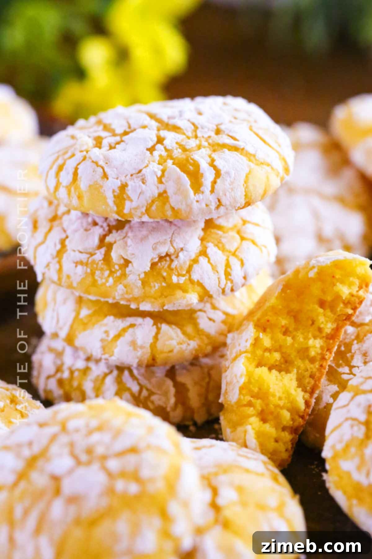 Zesty Lemon Cloud Cookies 2 Lemon Cake Mix Cookies