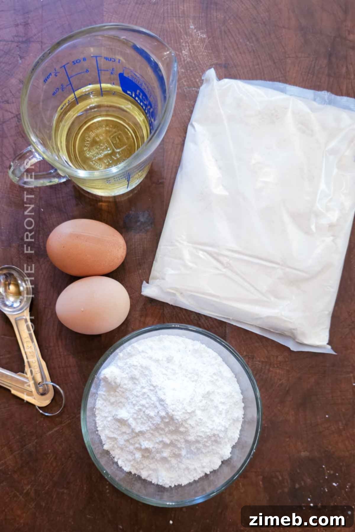Zesty Lemon Cloud Cookies 4 Lemon Cake Mix Cookie ingredients