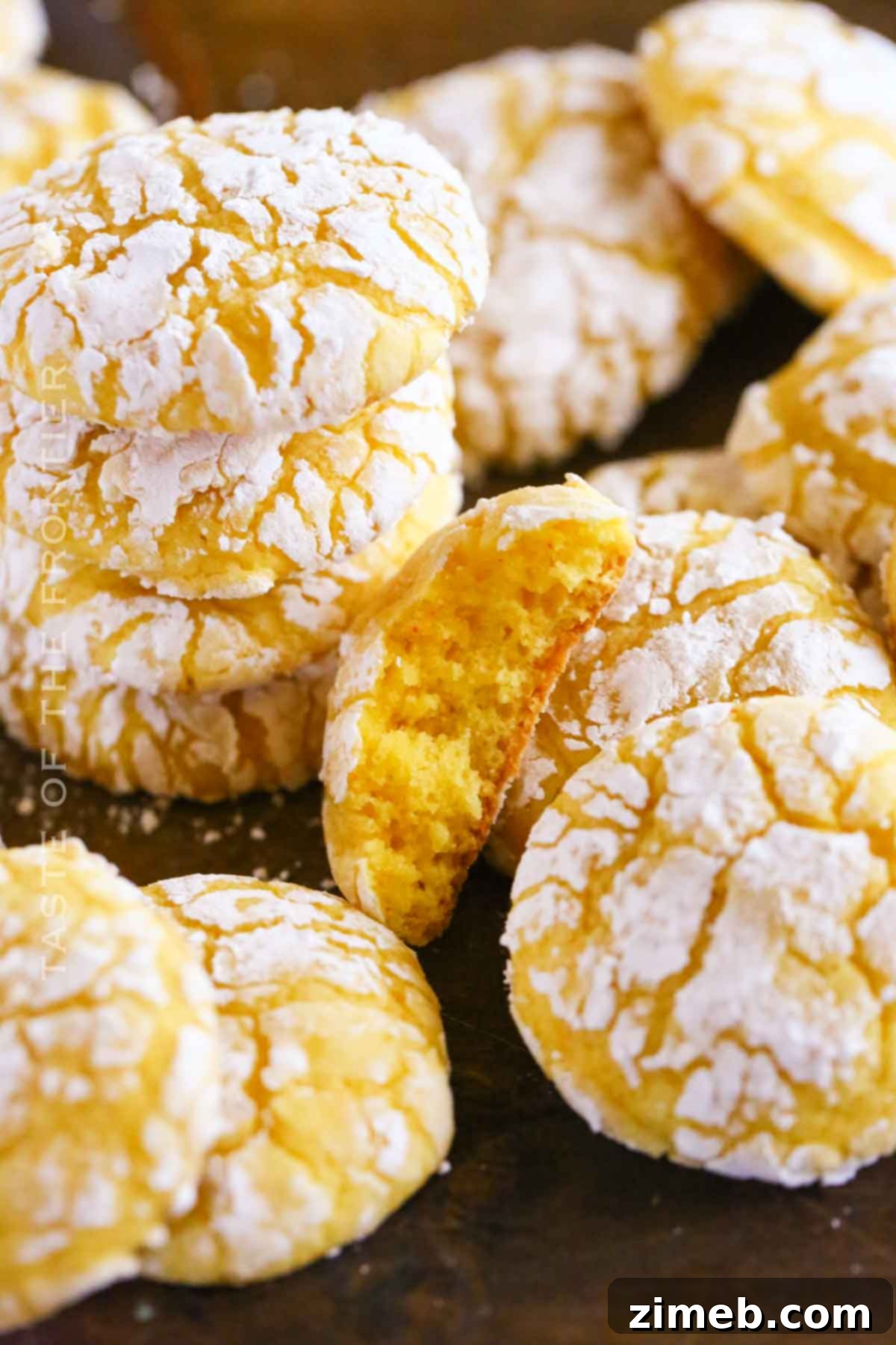 Zesty Lemon Cloud Cookies 9 Lemon Cake Mix Cookie Recipe