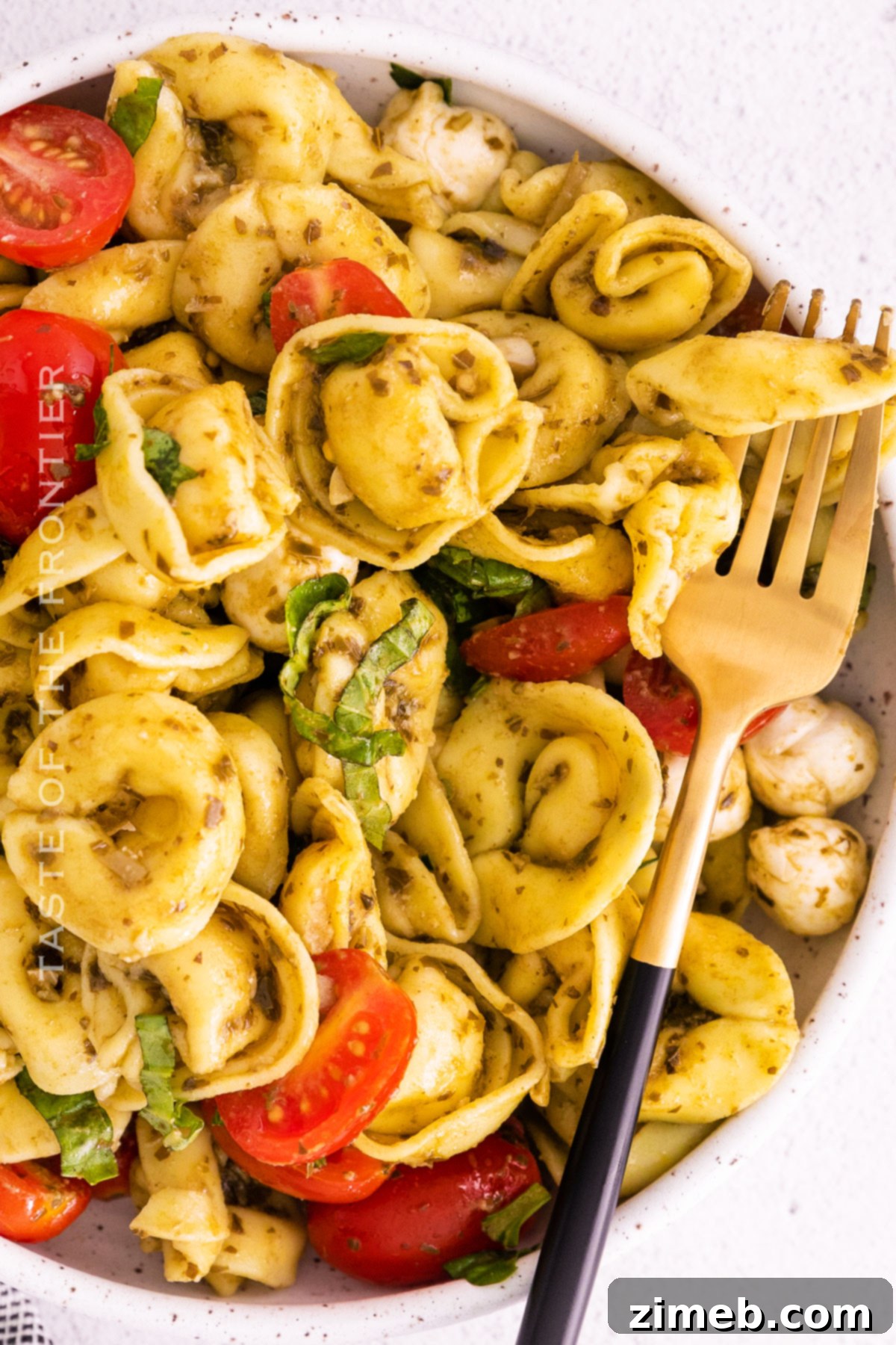 Pesto with Tortellini recipe
