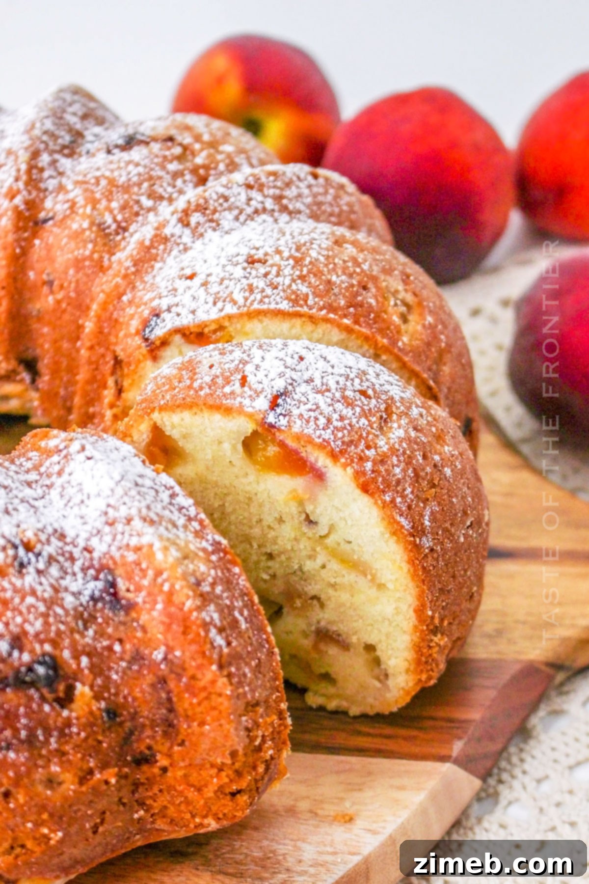 Peach Pound Cake