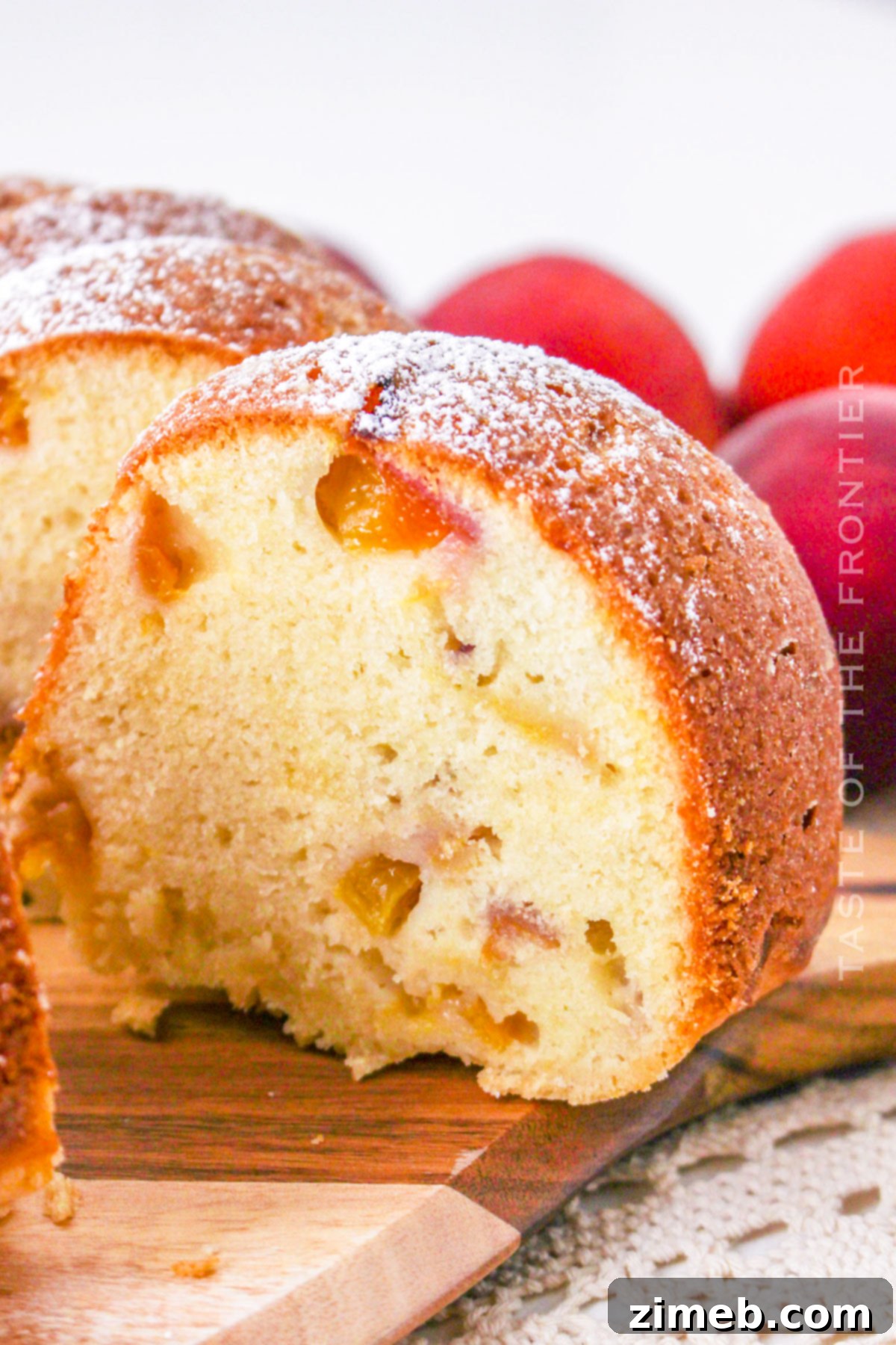 Peach Bundt Pound Cake