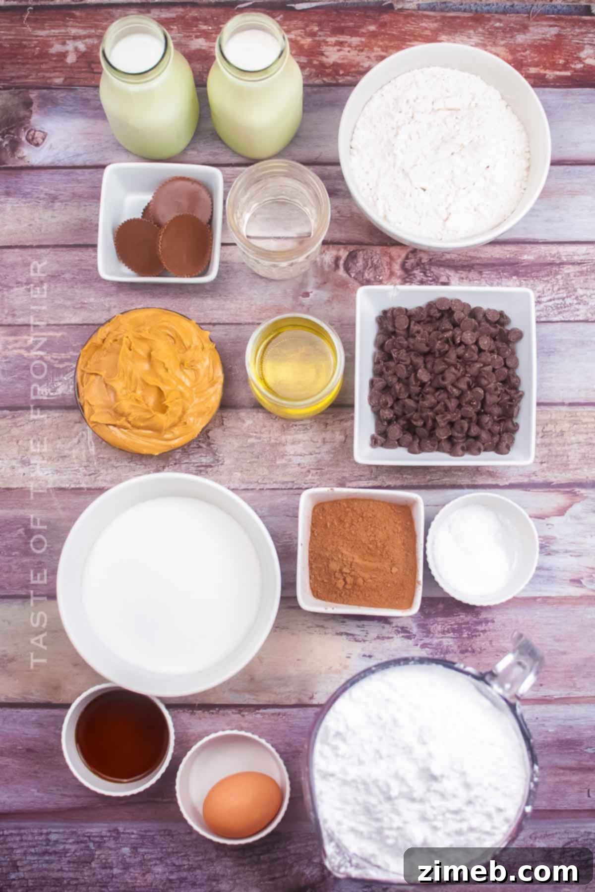 Rich Chocolate Peanut Butter Bliss 4 Ingredients for Chocolate Cake with Peanut Butter Frosting