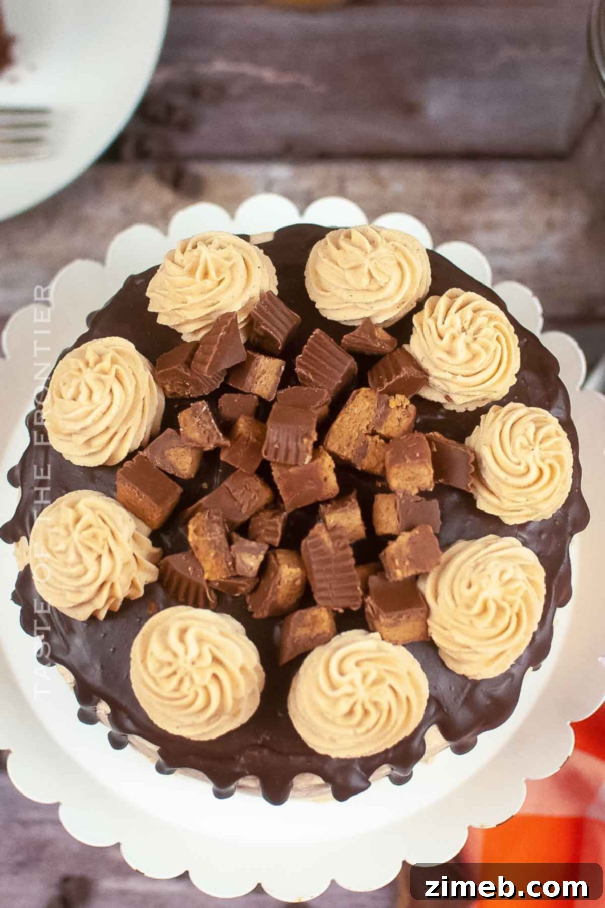 Rich Chocolate Peanut Butter Bliss 9 Reese's Peanut Butter Cup Chocolate Cake