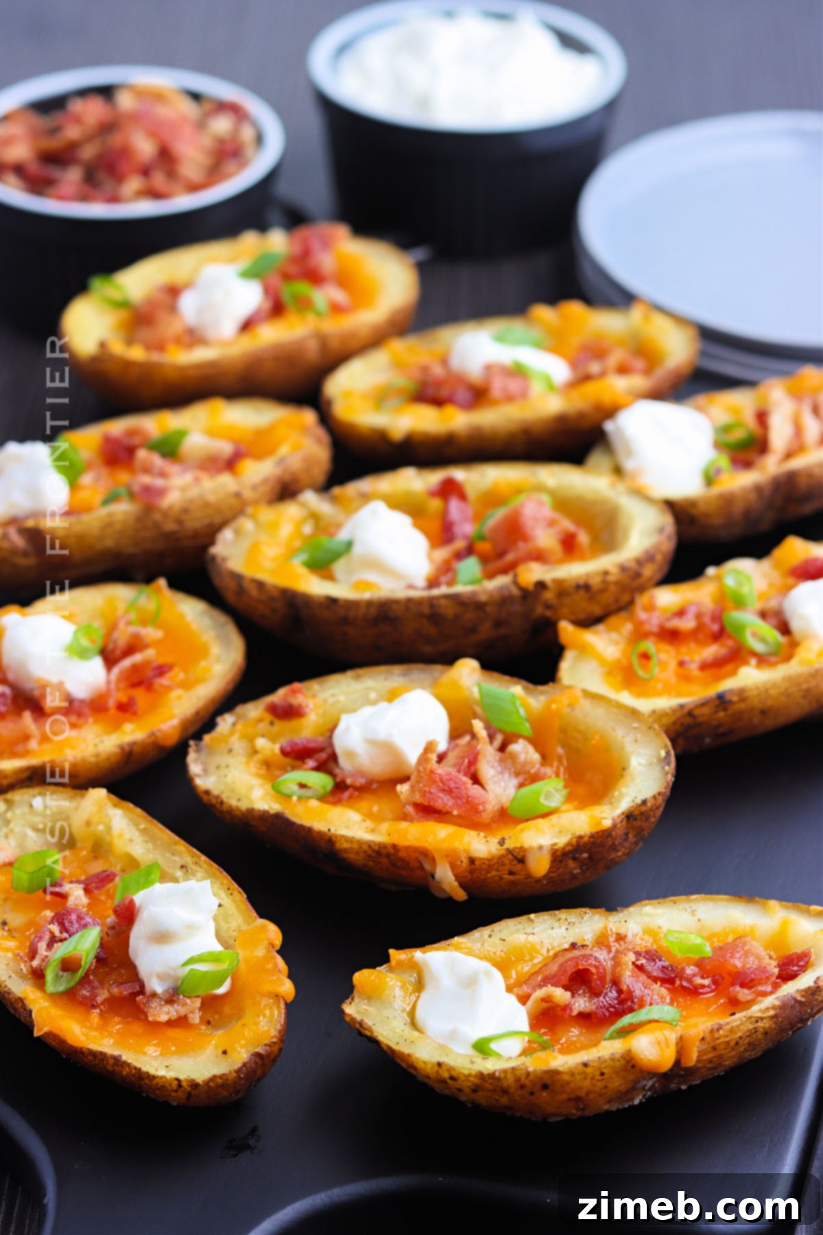 Smoky Potato Shells 15 pellet grill potato skins - easy recipe