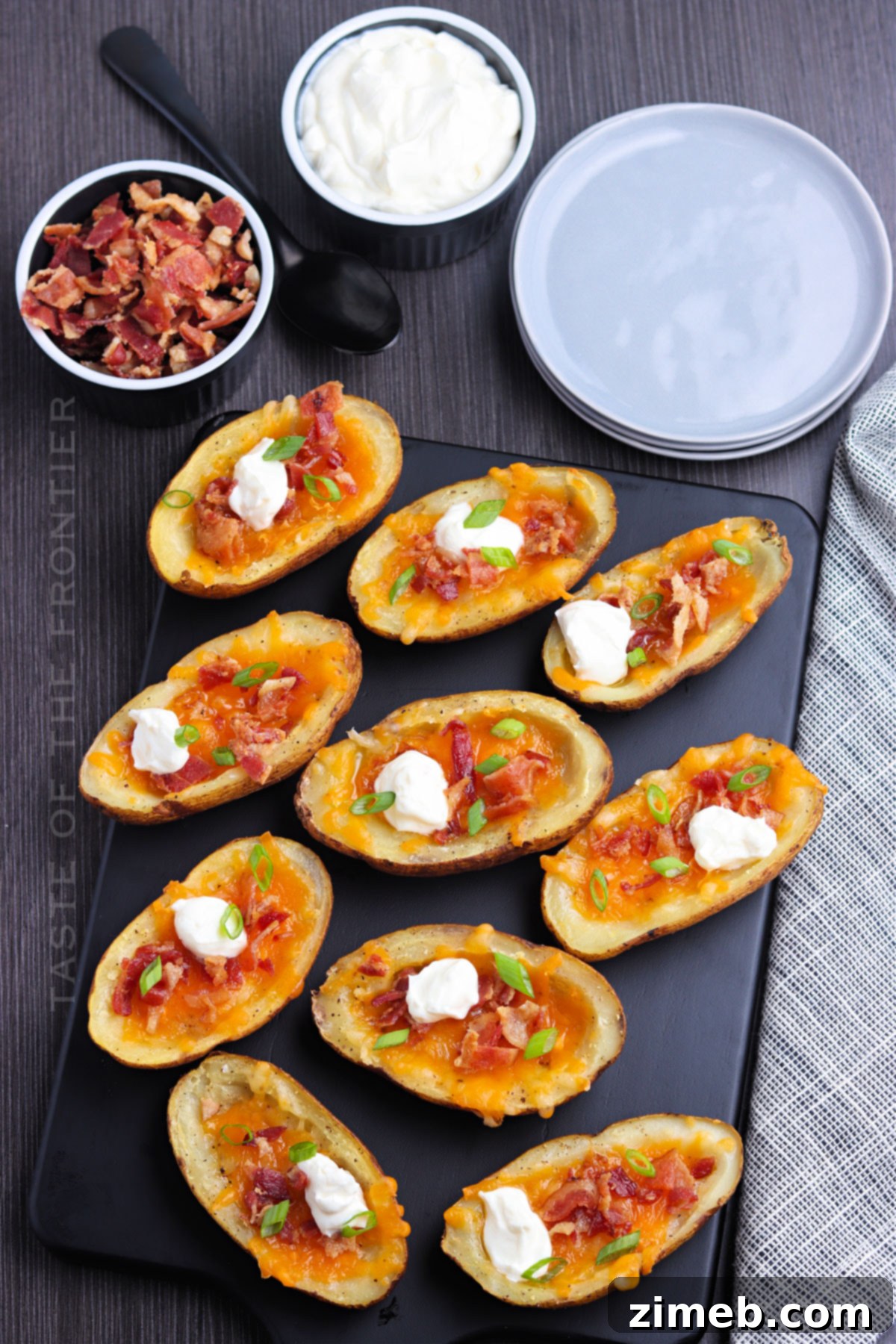 Smoky Potato Shells 3 Smoked Potato Skins Recipe - Step-by-Step