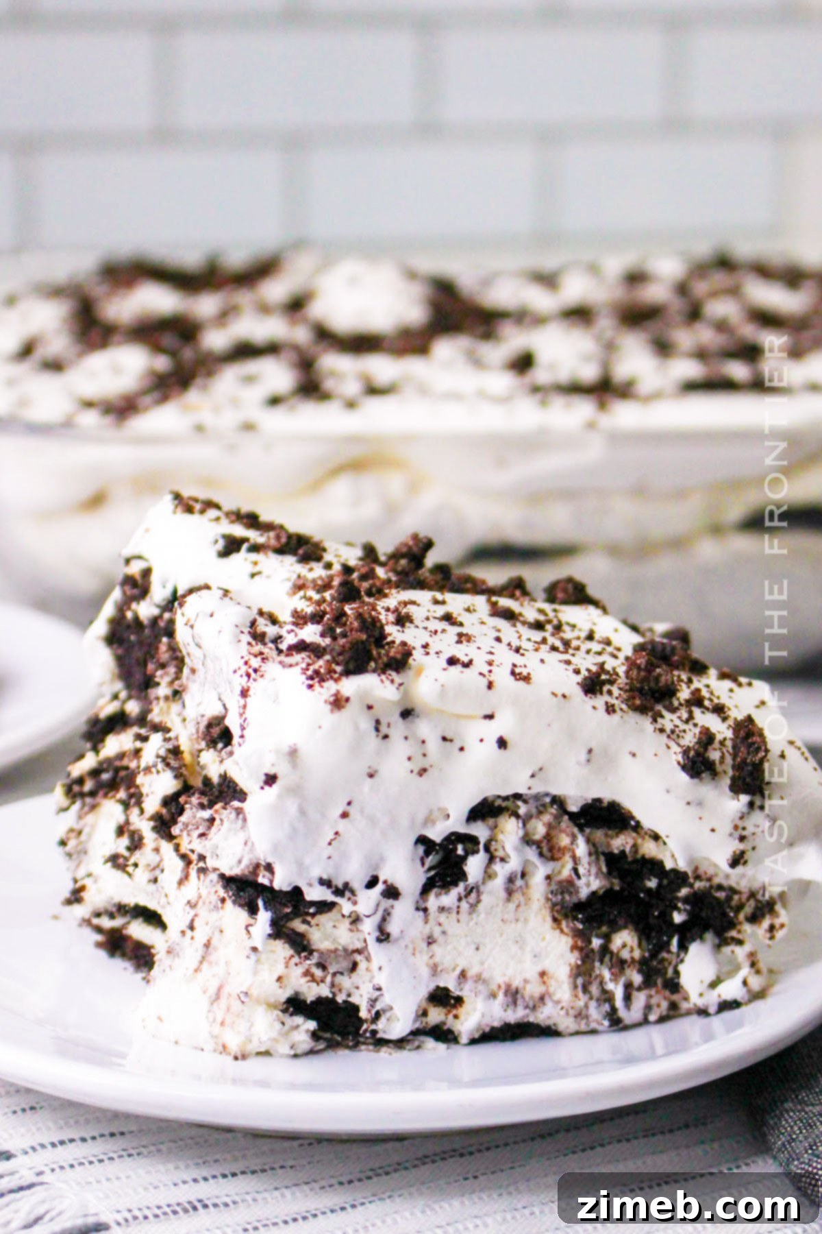 Oreo Icebox Cake