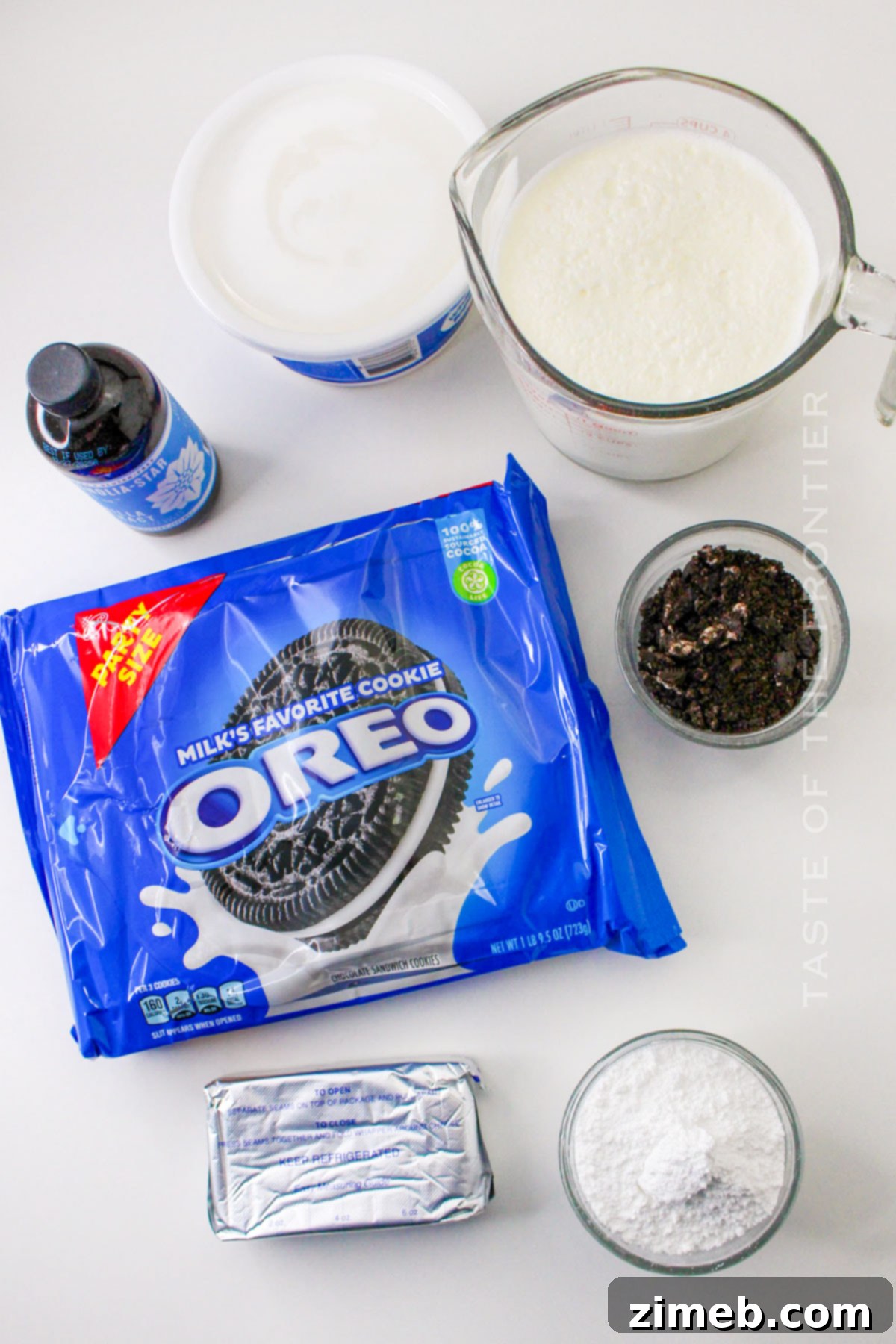 Oreo Icebox Cake Ingredients