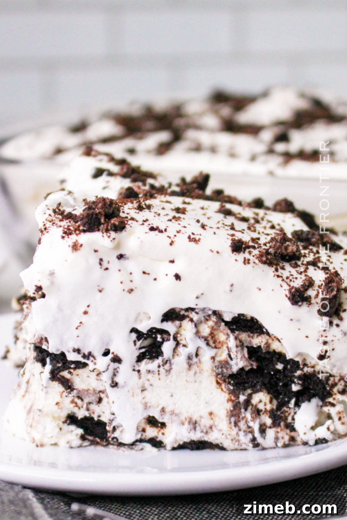 Oreo Icebox Dessert