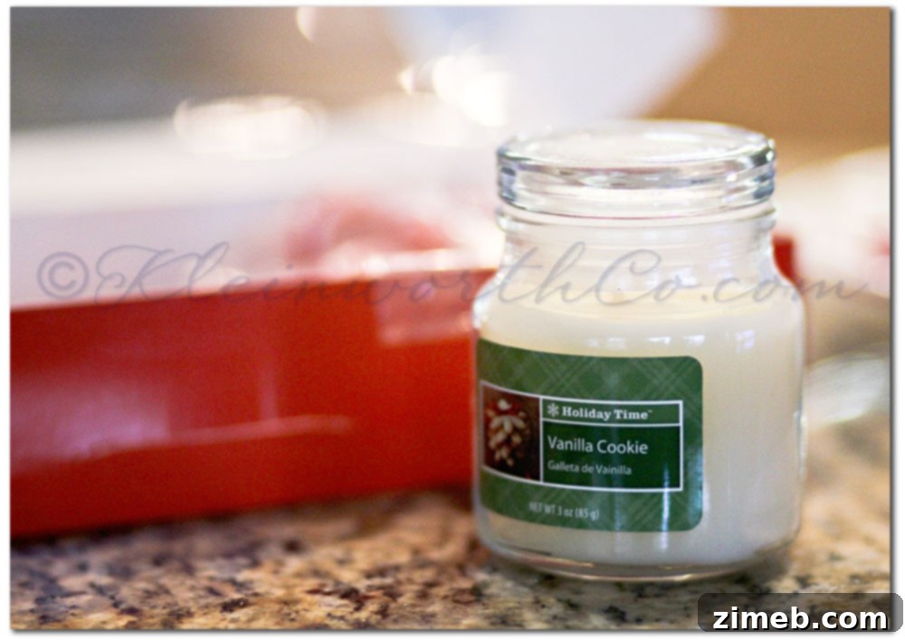 DIY Candy Cane Candle Decor with Mini Candy Canes
