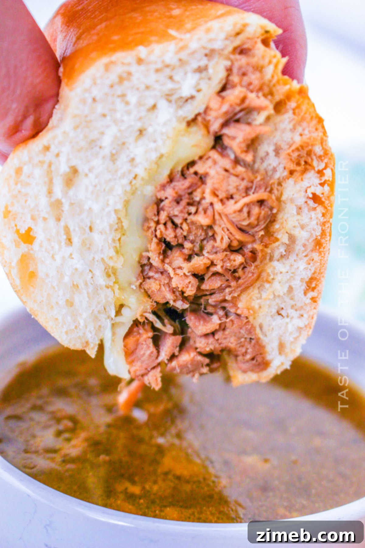 Crockpot French Dip Sandwich Recipe