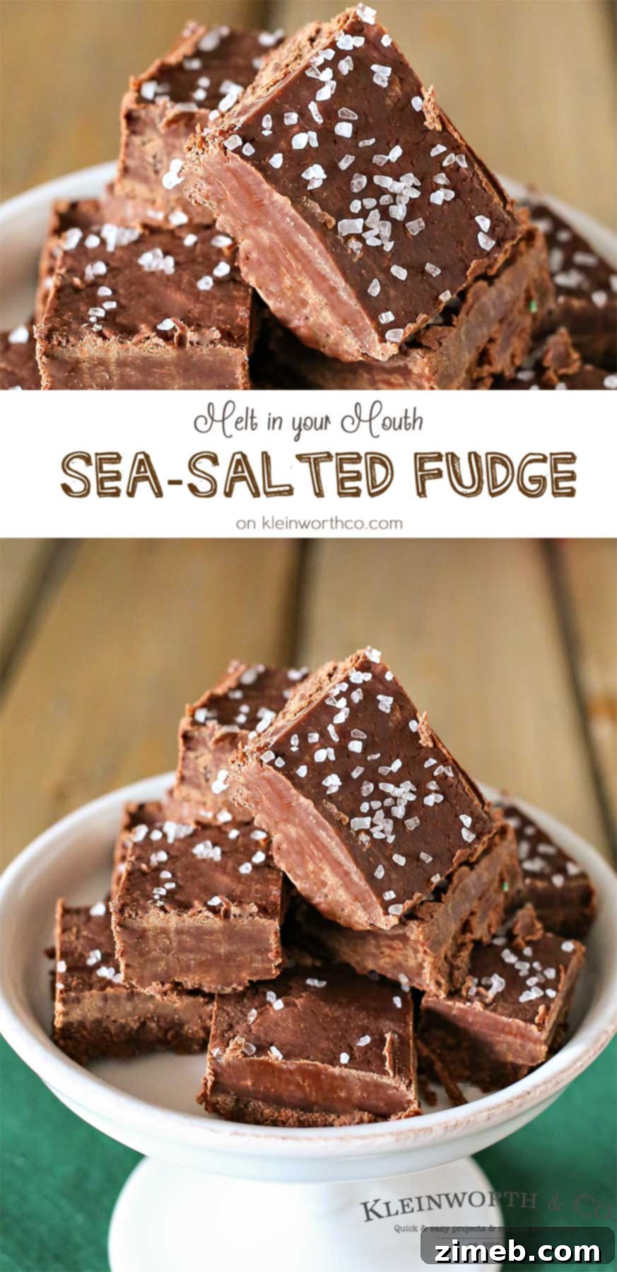 Ocean Kissed Fudge 2 Sea-Salted Fudge