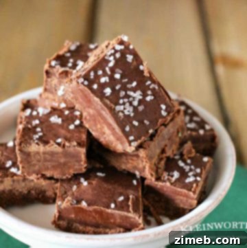 Ocean Kissed Fudge 9 Sea-Salted Fudge