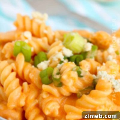 Instant Pot Buffalo Chicken Pasta
