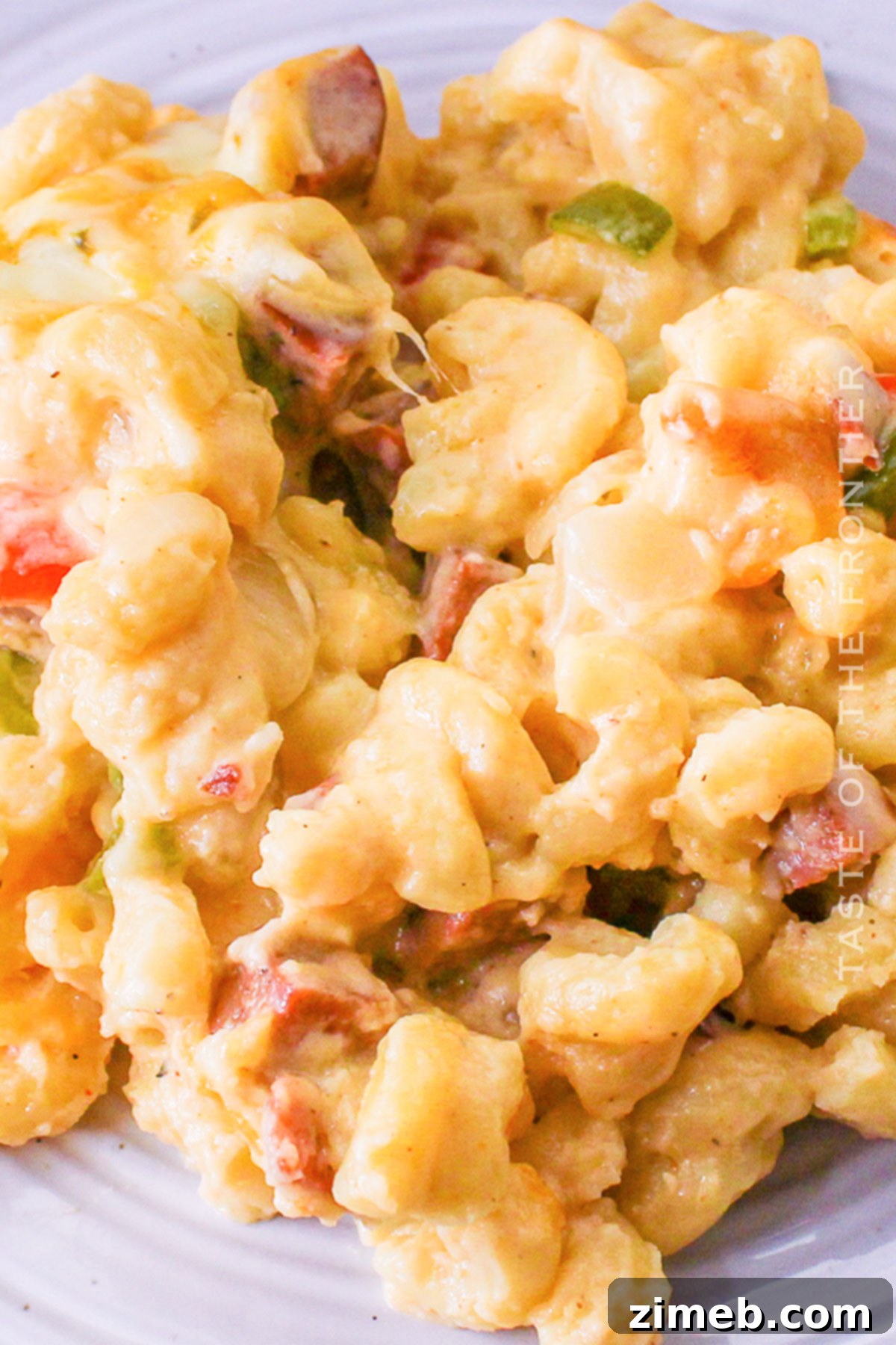 Cajun noodles and cheese