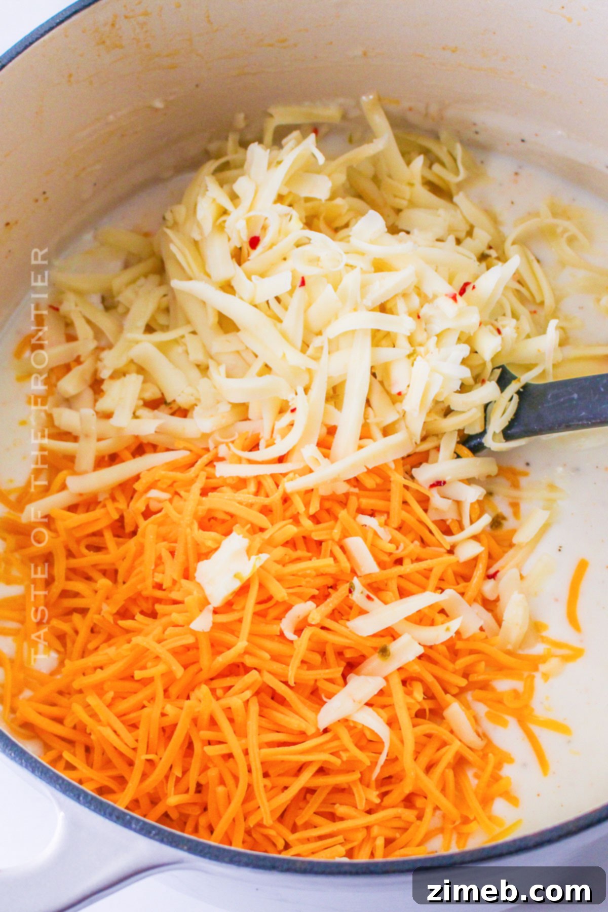 making the roux