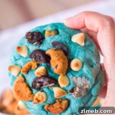 jumbo blue cookie