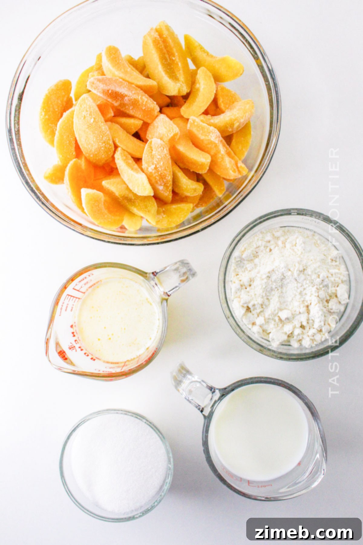 Effortless Slow Cooker Peach Cobbler with Bisquick 4 Ingredients for Easy Peach Cobbler with Bisquick