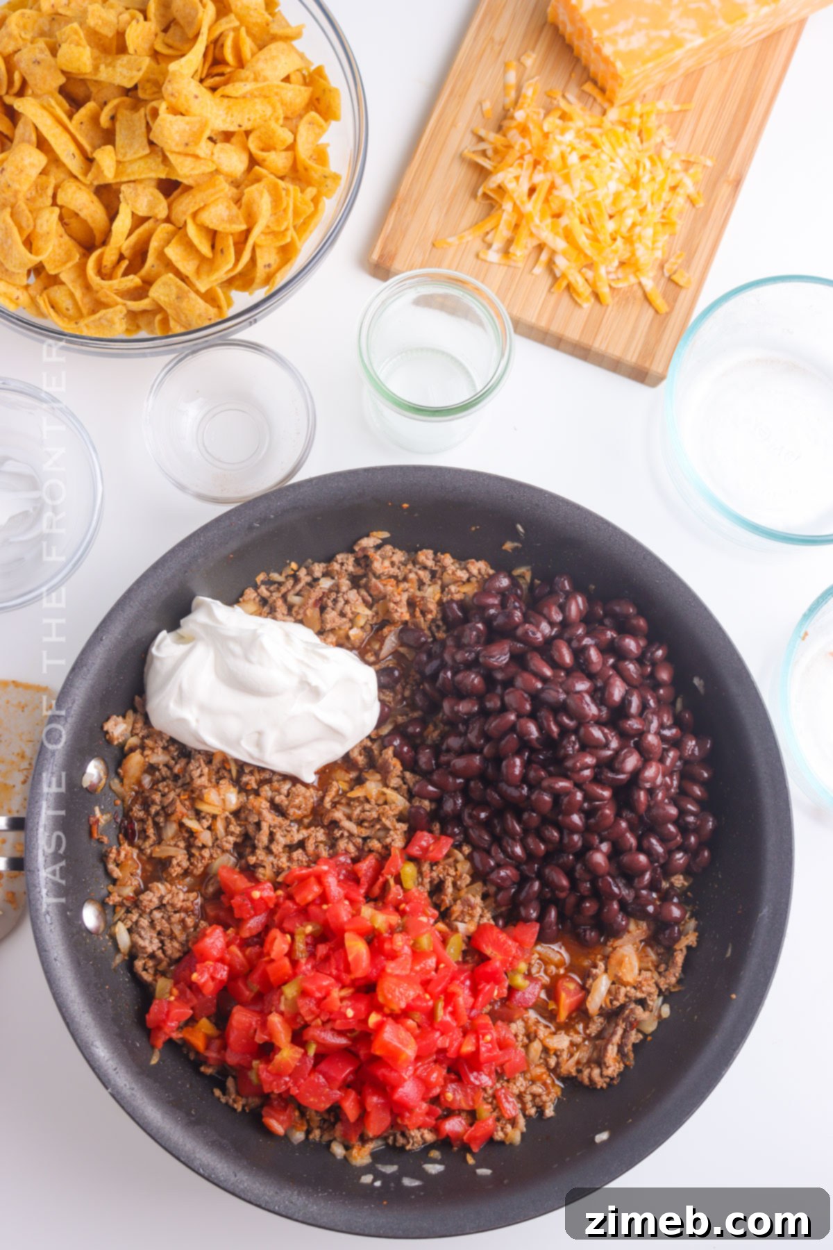 how to make Walking Taco Casserole