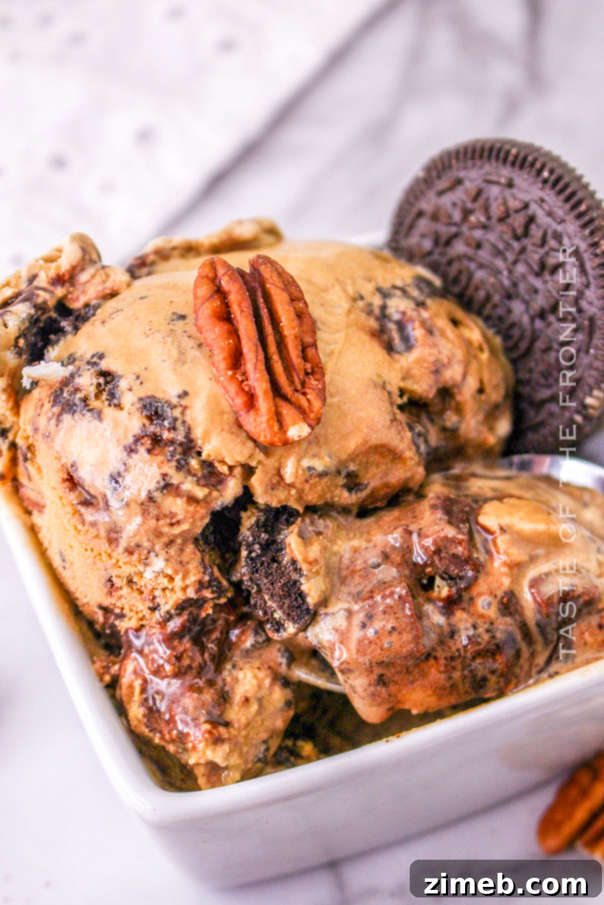 Decadent Mississippi Mud Ice Cream 16 Mississippi Mud Ice Cream Recipe card