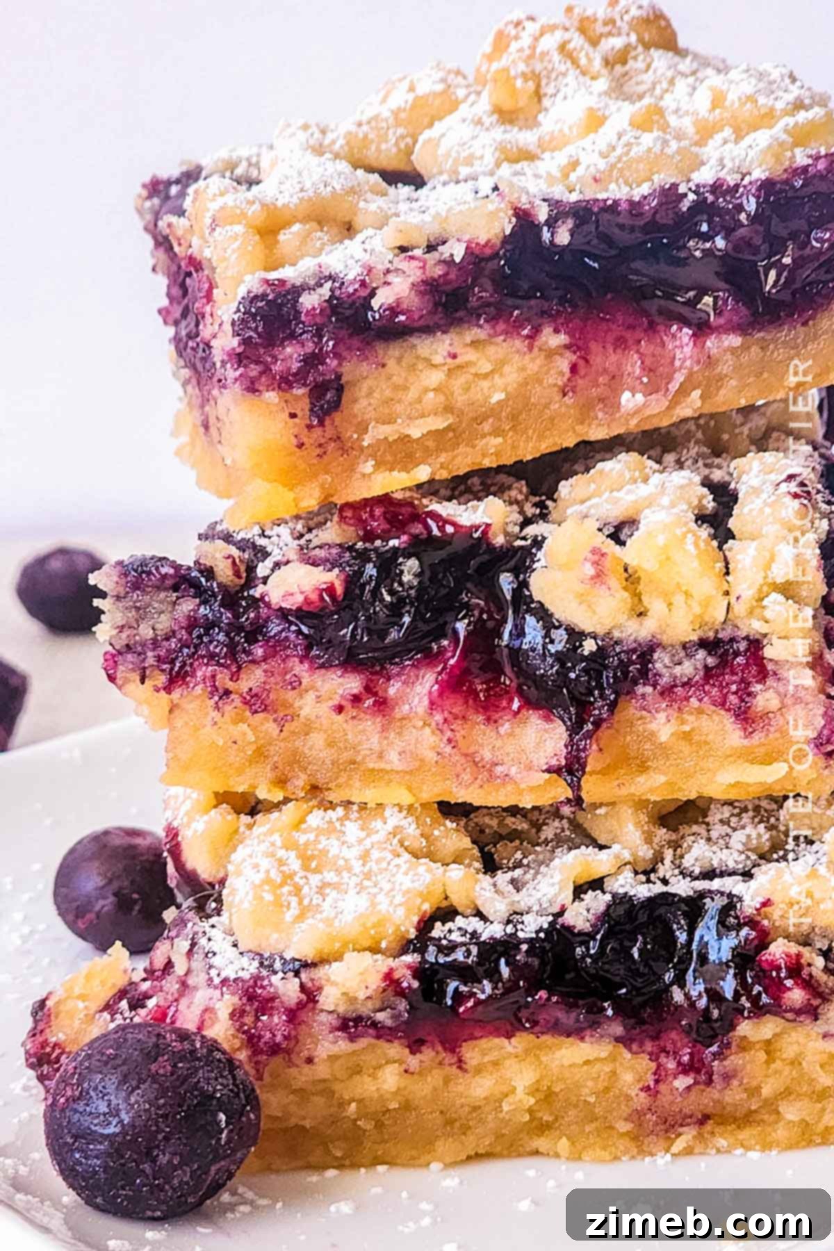 Sunshine Lemon Blueberry Bars 16 Lemon Blueberry Bar recipe