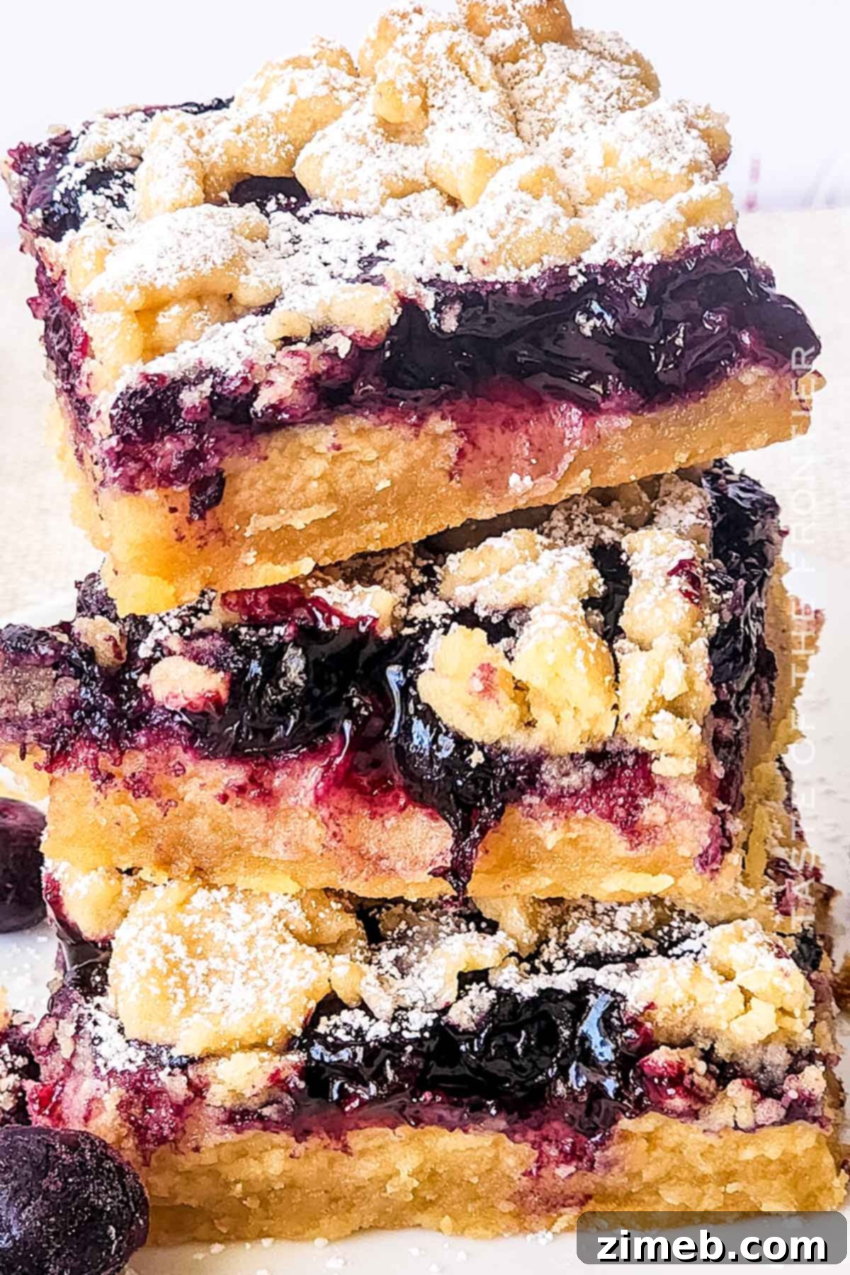 Sunshine Lemon Blueberry Bars 9 easy Lemon Blueberry Bars