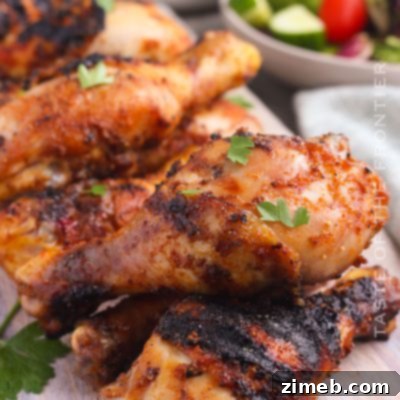 Grilled Chicken Drumsticks