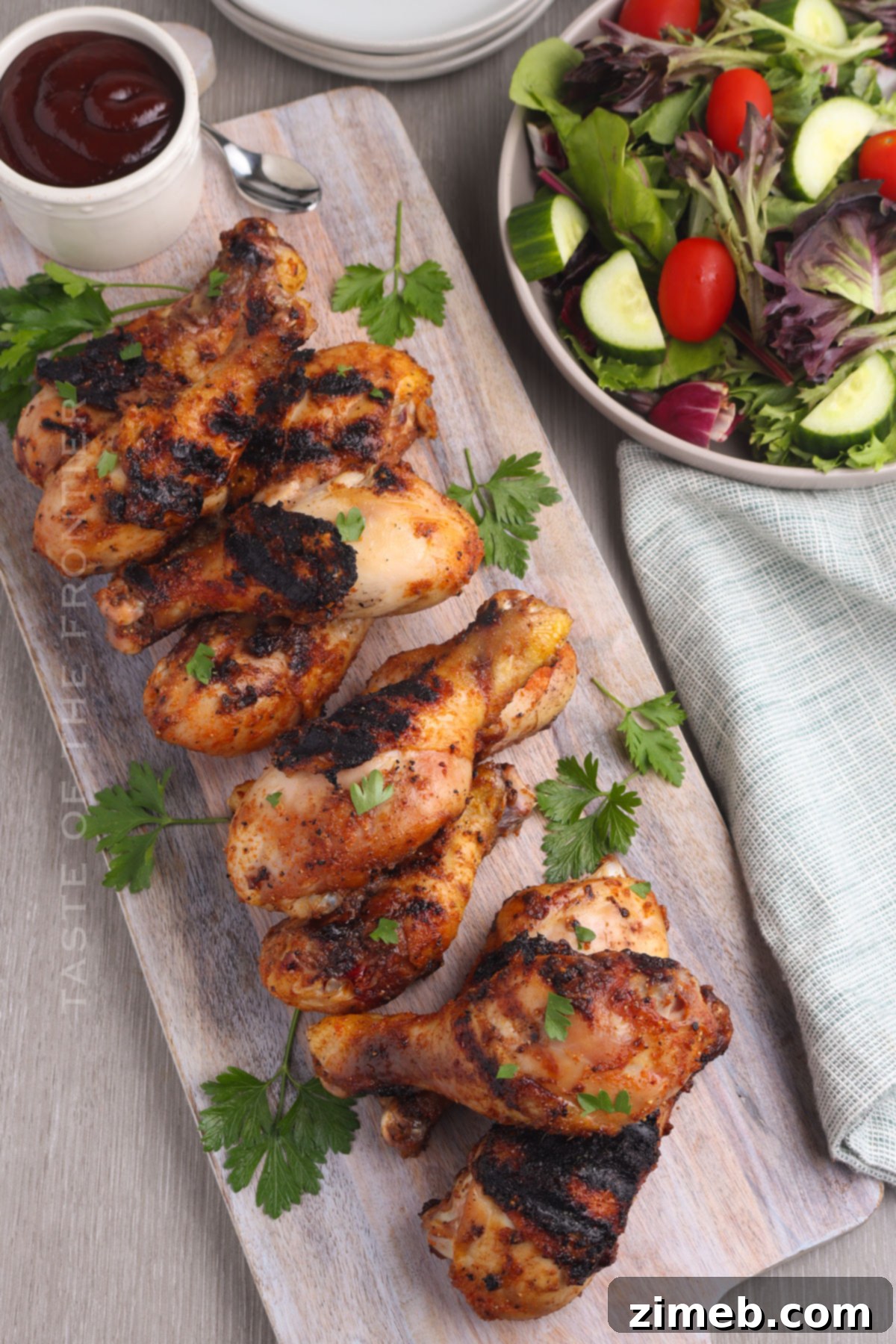 Delicious BBQ Chicken Dinner