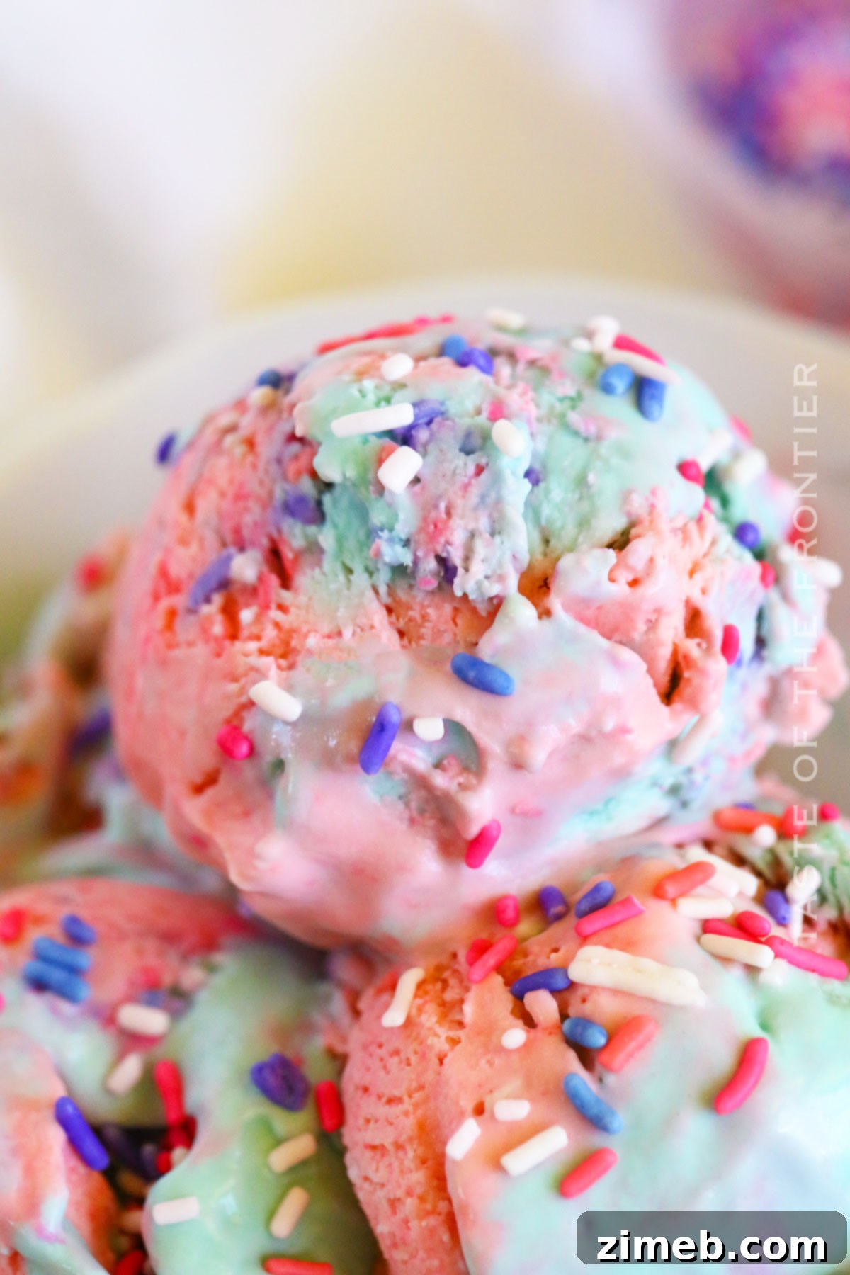 Cotton Candy Ice Cream Recipe