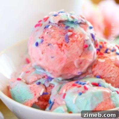 Cotton Candy Ice Cream