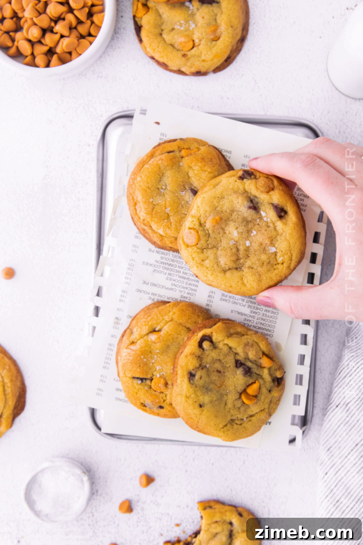 Golden Butterscotch Chocolate Chip Delights 15 easy after school cookie recipe