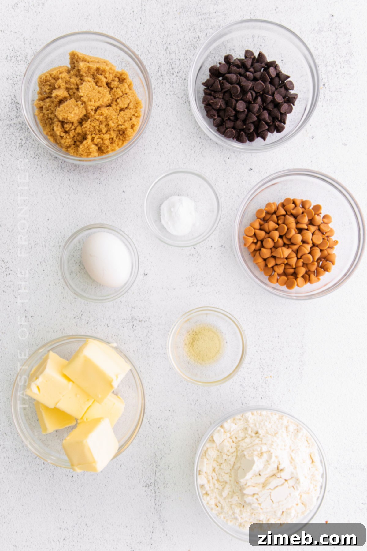 Golden Butterscotch Chocolate Chip Delights 4 Butterscotch Chocolate Chip Cookie ingredients