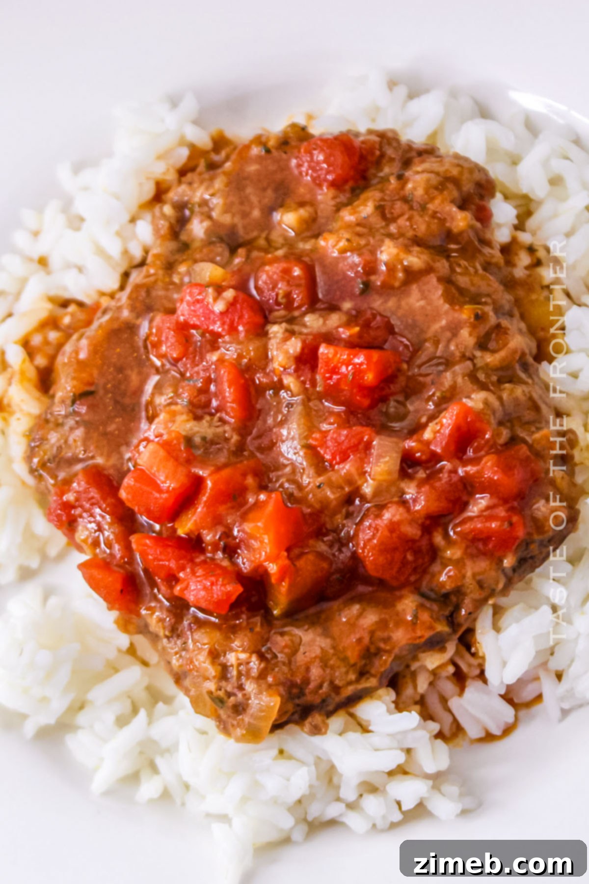 Comforting Slow Cooker Cubed Steak 8 Crockpot Cubed Steak in slow cooker ready to serve