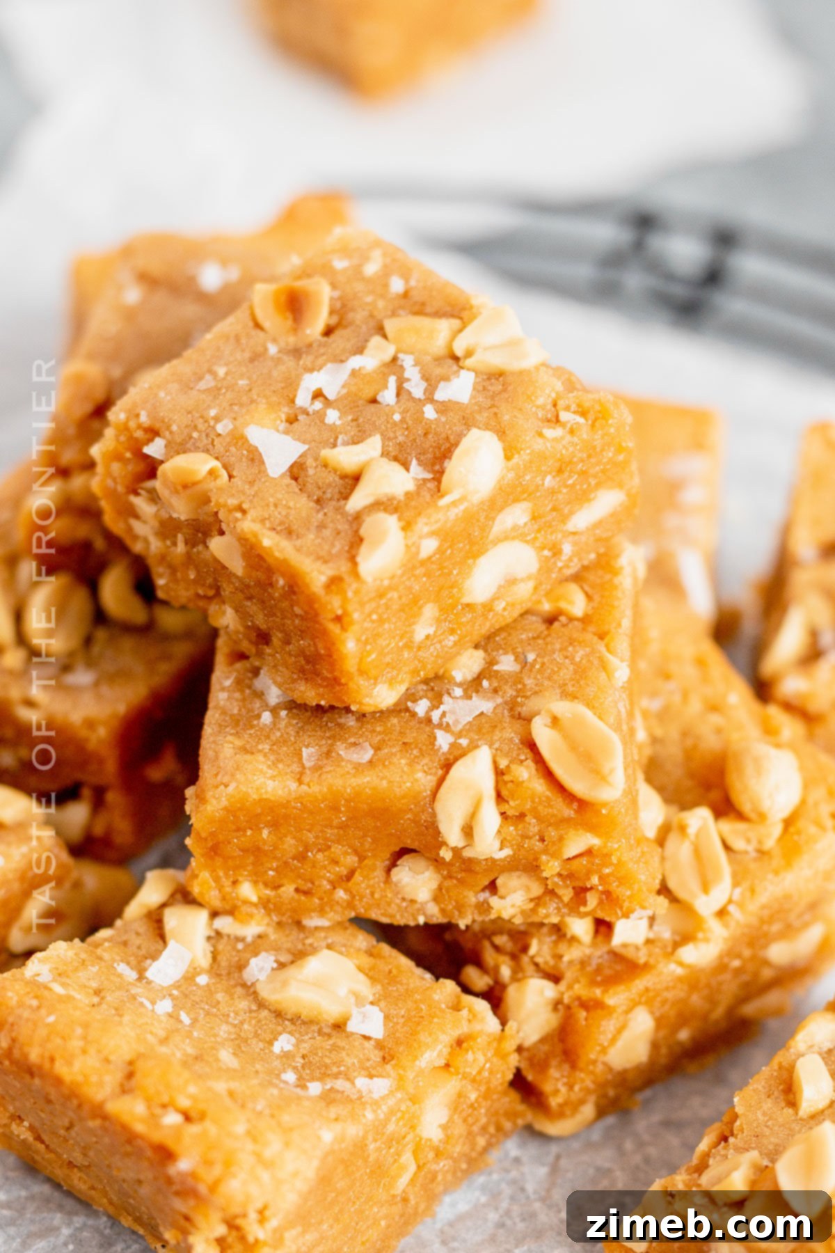 Peanut Butter Blondies: The ultimate chewy and flavorful dessert bar